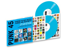 SOUL JAZZ RECORDS PRESENTS: PUNK 45: THERE'S NO SUCH THING AS SOCIETY - GET A JOB, GET A CAR, GET A BED, GET DRUNK! UNDERGROUND PUNK IN THE UK 1977-81 VINYL (LTD. 10TH ANN. ED. CYAN 2LP GATEFOLD)