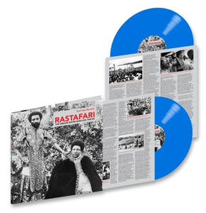 SOUL JAZZ RECORDS PRESENTS - RASTAFARI - THE DREADS ENTER BABYLON 1955-83 VINYL (LTD. ED. BLUE 2LP GATEFOLD REMASTERED 2024 VERSION)