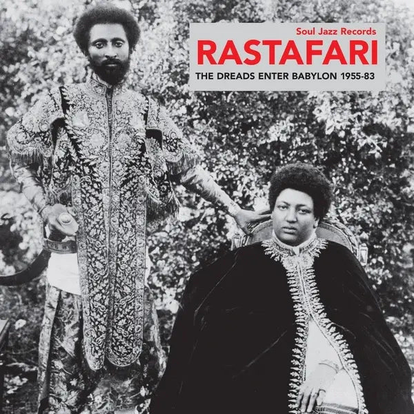 SOUL JAZZ RECORDS PRESENTS - RASTAFARI - THE DREADS ENTER BABYLON 1955-83 VINYL (LTD. ED. BLUE 2LP GATEFOLD REMASTERED 2024 VERSION)