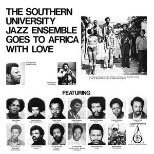 THE SOUTHERN UNIVERSITY JAZZ ENSEMBLE - GOES TO AFRICA WITH LOVE VINYL RE-ISSUE (2LP)