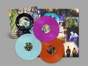 LIMITED EDITION TRANSLUCENT VIOLET, BLUE & ORANGE 3LP VINYL