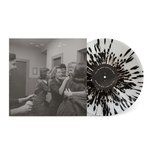 SUDS - Tell me about your day again. VINYL (SUPER LTD. ED. CLEAR W/ BLACK SPLATTER + LYRIC ZINE)