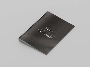 SUDS - Tell me about your day again. VINYL (SUPER LTD. ED. CLEAR W/ BLACK SPLATTER + LYRIC ZINE)