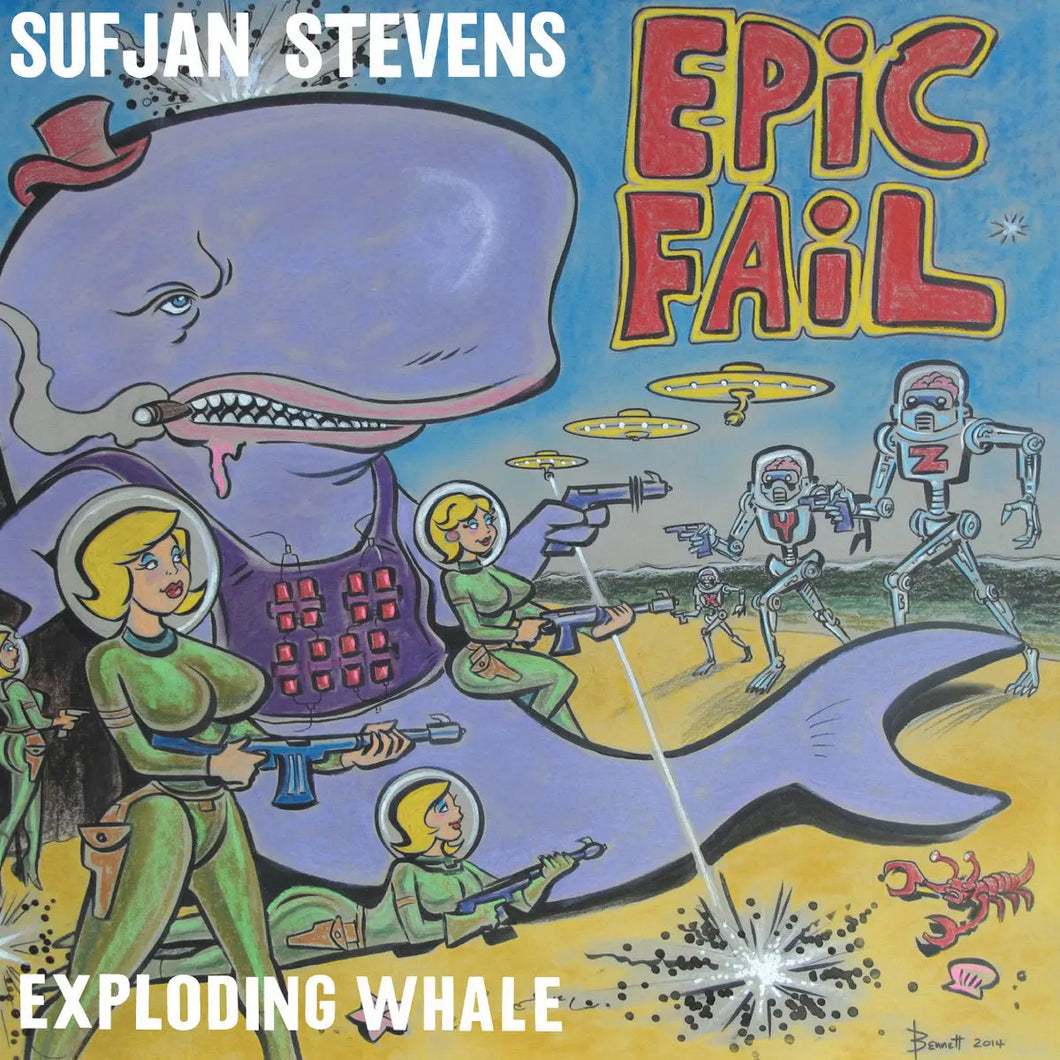 SUFJAN STEVENS - EXPLODING WHALE VINYL (LTD. ED. 7