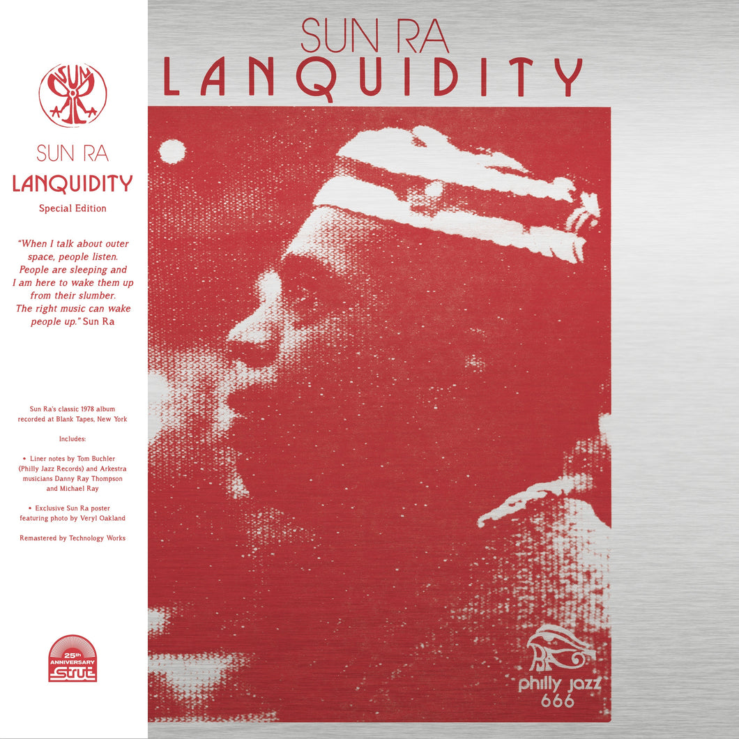 SUN RA - LANQUIDITY VINYL (SPECIAL STRUT 25TH ANN. ED. LP W/ OBI STRIP + POSTER)