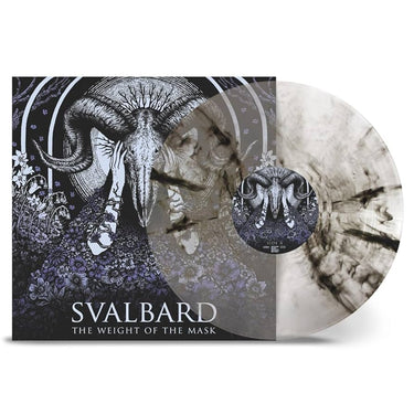 SVALBARD - THE WEIGHT OF THE MASK VINYL (LTD. ED. CRYSTAL CLEAR + BLACK MARBLED)