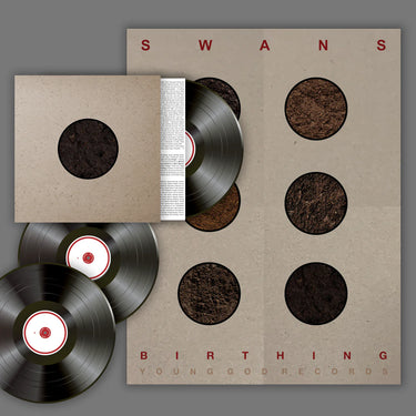 SWANS - BIRTHING VINYL (LTD. ED. 3LP TRIFOLD + DVD)