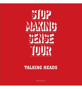 TALKING HEADS - STOP MAKING SENSE TOUR VINYL RE-ISSUE (LTD. ED. 180G RED 2LP)