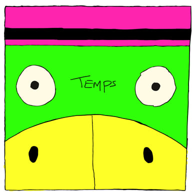 TEMPS - PARTY GATOR PURGATORY VINYL (LTD. ED. FLURO PINK & FLURO GREEN 2LP GATEFOLD)