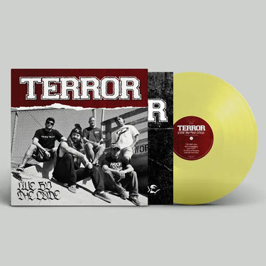 TERROR - LIVE BY THE CODE VINYL (LTD. 10TH ANN. ED. YELLOW)