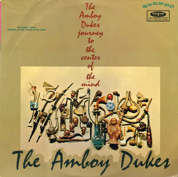 THE AMBOY DUKES - JOURNEY TO THE CENTER OF THE MIND VINYL (SUPER LTD. ED. 'RSD' SEAGLASS BLUE W/ ROLLING PAPERS)