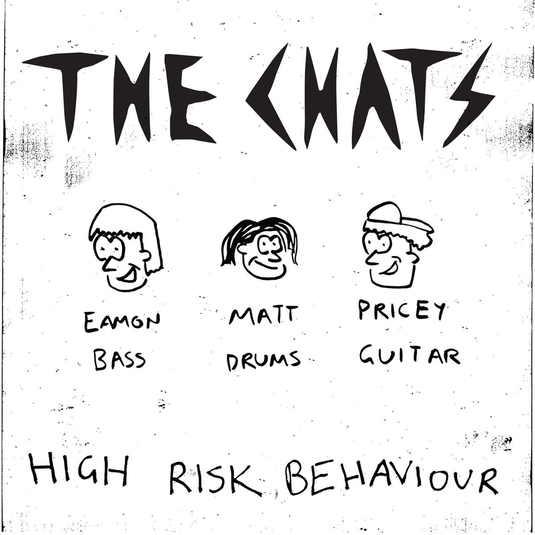 THE CHATS  - HIGH RISK BEHAVIOUR VINYL RE-ISSUE (LTD. ED. MAROON + WHITE)