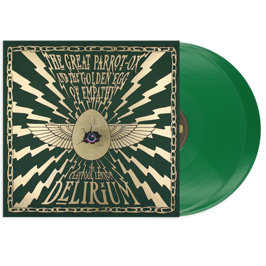 THE CLAYPOOL LENNON DELIRIUM - THE GREAT PARROT-OX & THE GOLDEN EGG OF EMPATHY VINYL (LTD. ED. GREEN 2LP LINEN GATEFOLD W/ LP-SIZED COMIC BOOK)
