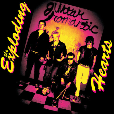 THE EXPLODING HEARTS - GUITAR ROMANTIC (EXPANDED & REMASTERED) VINYL (LTD. 20TH ANN. ED. 'YELLOW WISP' GATEFOLD)
