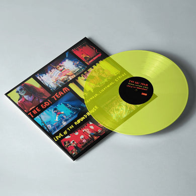THE GO! TEAM - THUNDER, LIGHTNING, STRIKE - LIVE FROM THE ROUNDHOUSE VINYL (SUPER LTD. 'RSD BF' ED. NEON YELLOW)