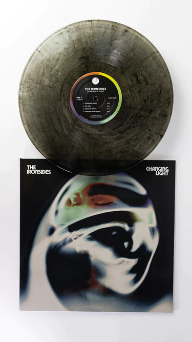 THE IRONSIDES - CHANGING LIGHT VINYL (LTD. ED. COKE BOTTLE CLEAR + BLACK SWIRL GATEFOLD)