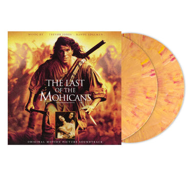 THE LAST OF THE MOHICANS OST (TREVOR JONES & RANDY EDELMAN) VINYL RE-ISSUE (LTD. ED. PEACH 2LP GATEFOLD)
