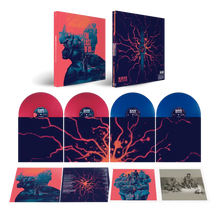 THE LAST OF US (GUSTAVO SANTAOLALLA) VINYL (LTD. 10TH ANN. ED. BLUE & RED 4LP BOX SET)