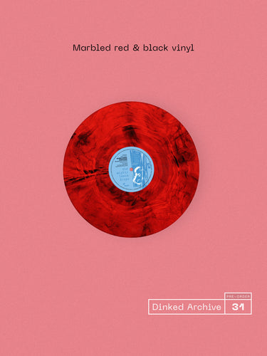 THE MIGHTY LEMON DROPS - HAPPY HEAD VINYL (SUPER LTD. 'DINKED' 40TH ANN' ED. MARBLED RED & BLACK LP + BONUS 7” W/ OBI-STRIP & GOLD FOIL STICKER)
