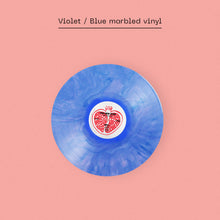 THE NEW EVES - THE NEW EVE IS RISING VINYL (SUPER LTD. 'DINKED' ED. VIOLET & BLUE MARBLED W/ ALT. SLEEVE + *SIGNED* POSTCARD)