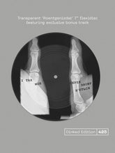 THE SICK MAN OF EUROPE - THE INTERMITTENT SIGNAL VINYL (SUPER LTD. 'DINKED' NUMBERED ED. ‘PHOSPHOR PLATE’ TRANSLUCENT VINYL W/ ‘ROENTGENIZDAT’ 7” FLEXI FT. BONUS TRACK + FOLD-OUT ZINE POSTER)