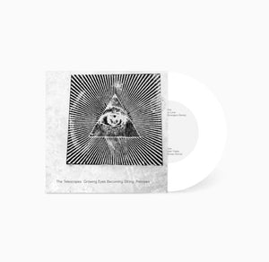 THE TELESCOPES - GROWING EYES BECOMING STRING REMIXES VINYL (SUPER LTD. ED. 'RSD' HAND NUMBERED WHITE 7")