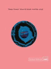 THE TEMPER TRAP - SUNGAZER VINYL (SUPER LTD. 'DINKED' ED. ‘DEEP OCEAN’ BLUE & BLACK MARBLE LP GATEFOLD W/ ART CARD + BUMPER STICKER)