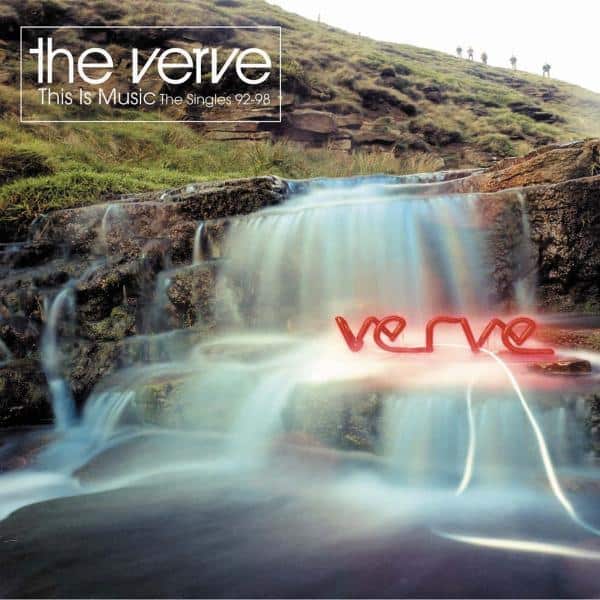 THE VERVE - THIS IS MUSIC: THE SINGLES VINYL (LTD. ED. RED & COKE BOTTLE GREEN GATEFOLD)