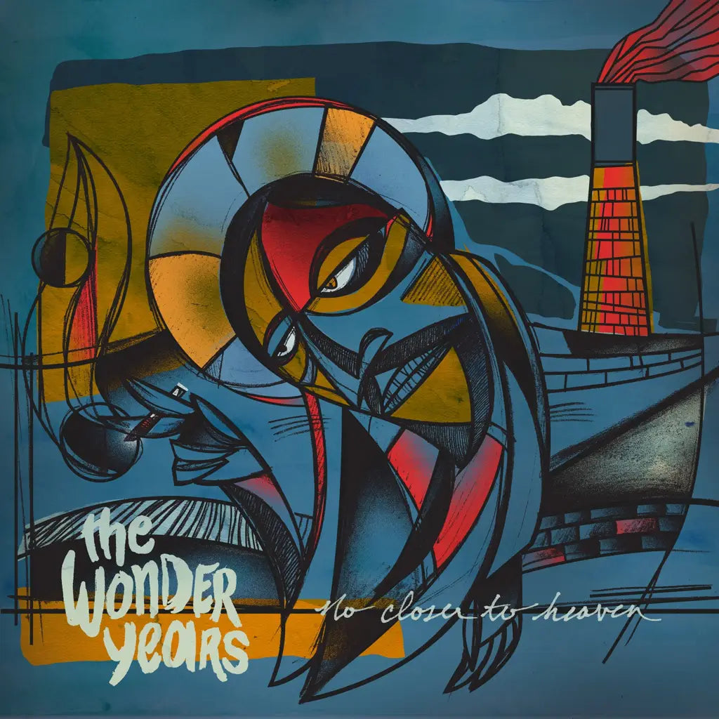THE WONDER YEARS - NO CLOSER TO HEAVEN VINYL RE-ISSUE (LTD. ED. CLEAR W/ BLUE SPLATTER 2LP GATEFOLD)