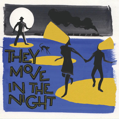 THEY MOVE IN THE NIGHT (VARIOUS ARTISTS) VINYL (LTD. ED. PURPLE SEA)