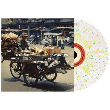 THE ARMED - THE FUTURE IS HERE AND EVERYTHING NEEDS TO BE DESTROYED VINYL (LTD. INDIE EXC. ED. CLOUDY W/ YELLOW/PINK/GREEN SPLATTER GATEFOLD)