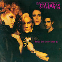 THE CRAMPS - SONGS THE LORD TAUGHT US VINYL RE-ISSUE (LTD. ED. BLACK & PURPLE MARBLE)