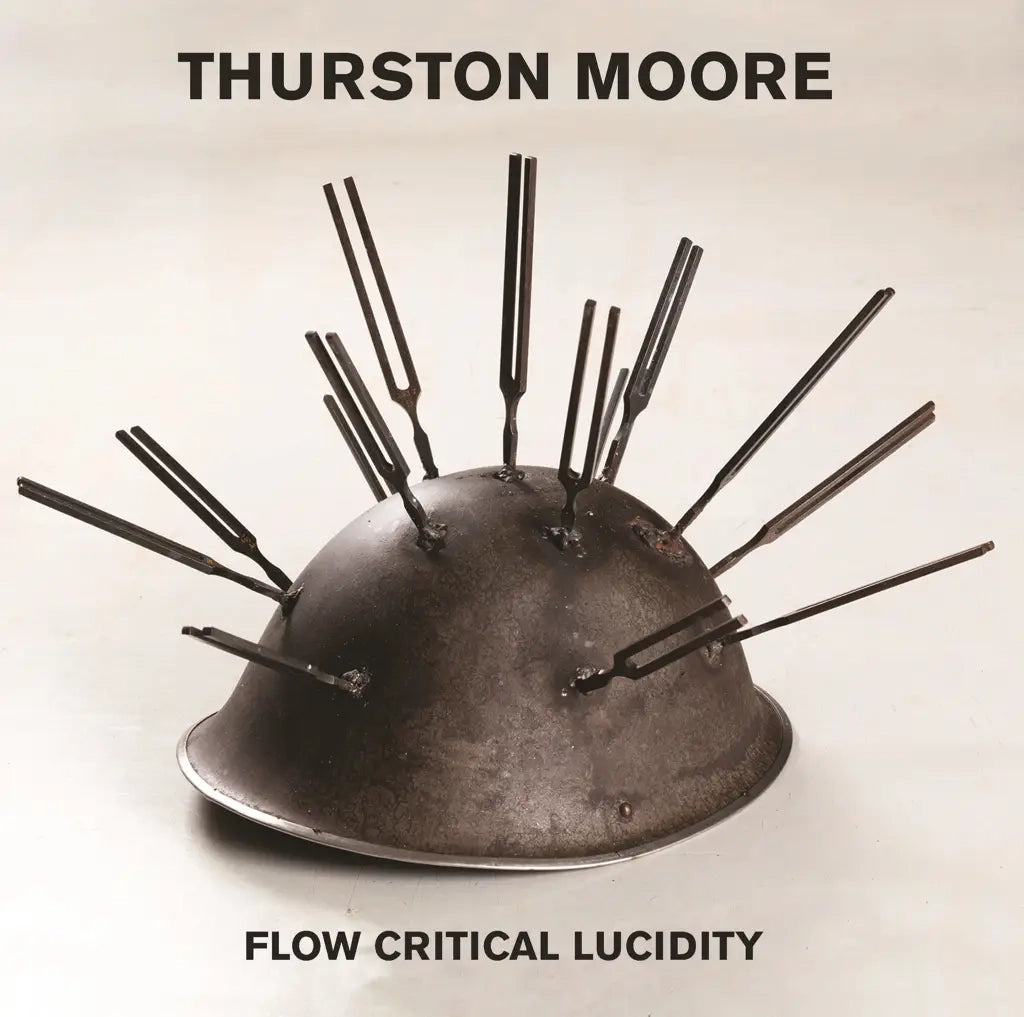 THURSTON MOORE - FLOW CRITICAL LUCIDITY VINYL (LTD. ED. RESISTANCE GREEN LP W/ BONUS CLEAR FLEXI 7