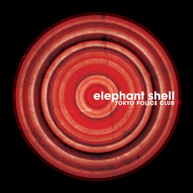 TOKYO POLICE CLUB - ELEPHANT SHELL VINYL (LTD. 15TH ANN. ED. BLACK JACKET WITH TRICOLOUR-IN-COLOUR)