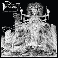 TOXIC HOLOCAUST - CONJURE AND COMMAND VINYL RE-ISSUE (LTD. ED. MILKY CLEAR WITH BLACK, WHITE AND GREY SPLATTER)