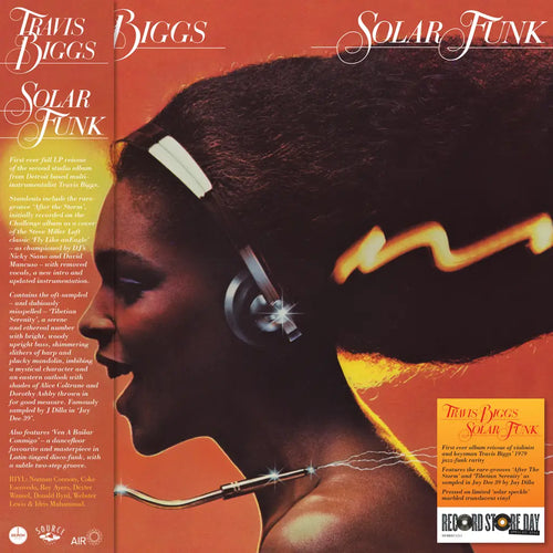 TRAVIS BIGGS - SOLAR FUNK VINYL (SUPER LTD. ED. 'RSD' SOLAR SPECKLE)