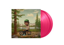 TYLER THE CREATOR - WOLF VINYL RE-ISSUE (LTD. ED. PINK 2LP GATEFOLD + LIFE-SIZE HEAD STICKER)