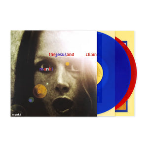 THE JESUS AND MARY CHAIN - MUNKI VINYL (LTD. 25TH ANN. ED. 180G BLUE / RED 2LP GATEFOLD)