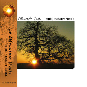 THE MOUNTAIN GOATS - THE SUNSET TREE VINYL (LTD. 20TH ANN. REMASTER ED. APRICOT W/ OBI-STRIP)