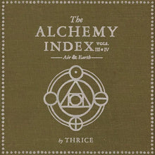 THRICE - THE ALCHEMY INDEX VOLS. III & IV: AIR & EARTH VINYL RE-ISSUE (LTD. ED. MILKY CLEAR & TAN 2LP GATEFOLD)