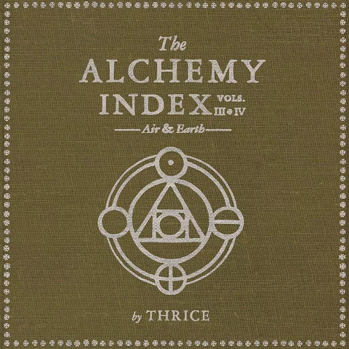 THRICE - THE ALCHEMY INDEX VOLS. III & IV: AIR & EARTH VINYL RE-ISSUE (LTD. ED. MILKY CLEAR & TAN 2LP GATEFOLD)
