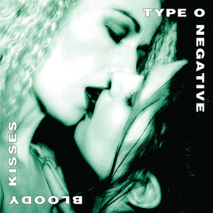 TYPE O NEGATIVE - BLOODY KISSES: SUSPENDED IN DUSK VINYL (LTD. ED. 2LP GREEN WITH BLACK GATEFOLD)