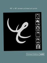 UGLY - THE SOUTH FAÇADE VINYL (SUPER LTD. 'DINKED' ED. CLEAR GLASS W/ CYAN ACCENT + POSTCARD & SCREEN PRINTED ART PRINT)