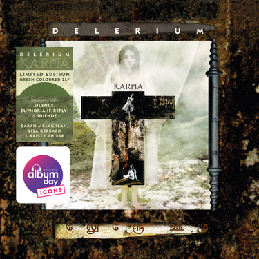 DELERIUM - KARMA VINYL RE-ISSUE (LTD. 'NAD' ED. OLIVE GREEN 2LP GATEFOLD)