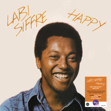 LABI SIFFRE - HAPPY VINYL RE-ISSUE (LTD. 'NAD' ED. SUNSHINE YELLOW)