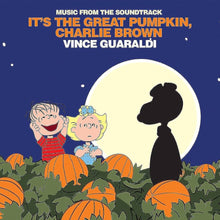 VINCE GUARALDI TRIO - IT'S A GREAT PUMPKIN, CHARLIE BROWN VINYL RE-ISSUE (LTD. ED. PUMPKIN SHAPED ORANGE)