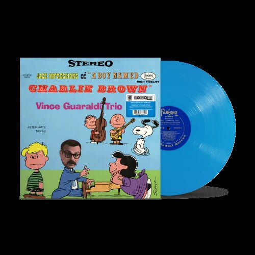 VINCE GUARALDI TRIO - JAZZ IMPRESSIONS OF A BOY NAMED CHARLIE BROWN (EXPANDED ED.) VINYL (SUPER LTD. 'RSD' ED. SKY BLUE )