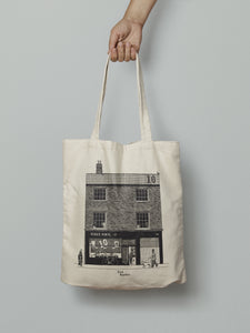 VENUS VINYL x Zoë Barker SHOPPER BAG (LTD. ED. ECO SCREEN-PRINTED 100% ORGANIC COTTON CANVAS)