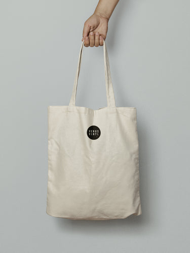 VENUS VINYL x Zoë Barker SHOPPER BAG (LTD. ED. ECO SCREEN-PRINTED 100% ORGANIC COTTON CANVAS)