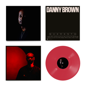 DANNY BROWN - QUARANTA VINYL (LTD. ED. RED)